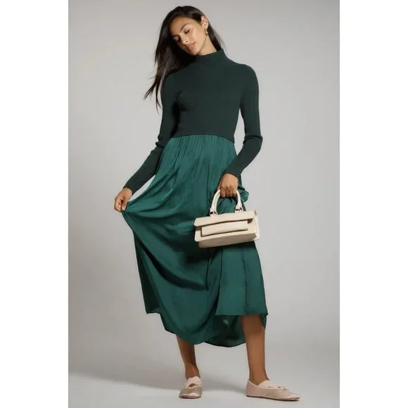 matcha green dresses Mom & Me